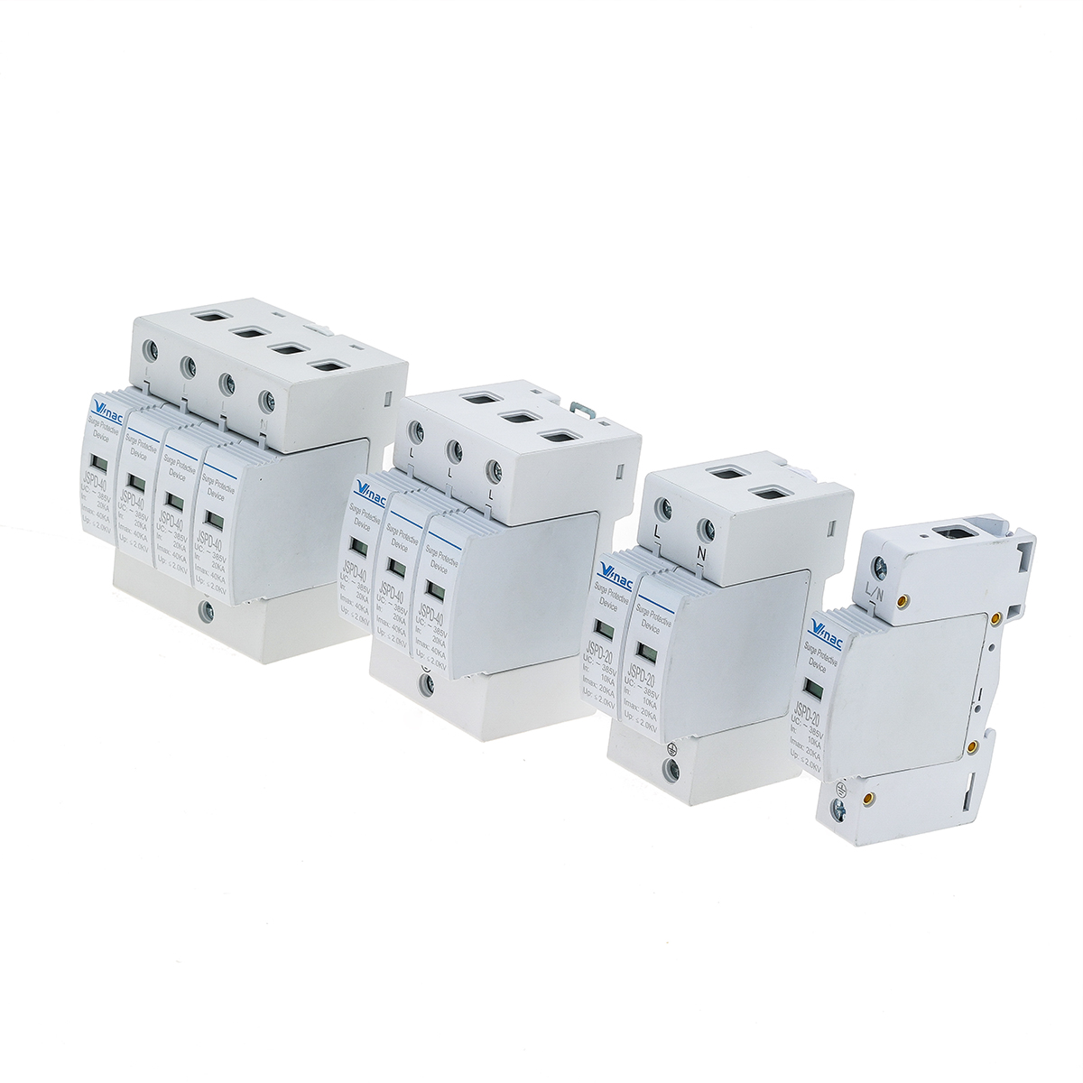 JSPD AC 1P 2P 3P 4P Surge Protector SPD