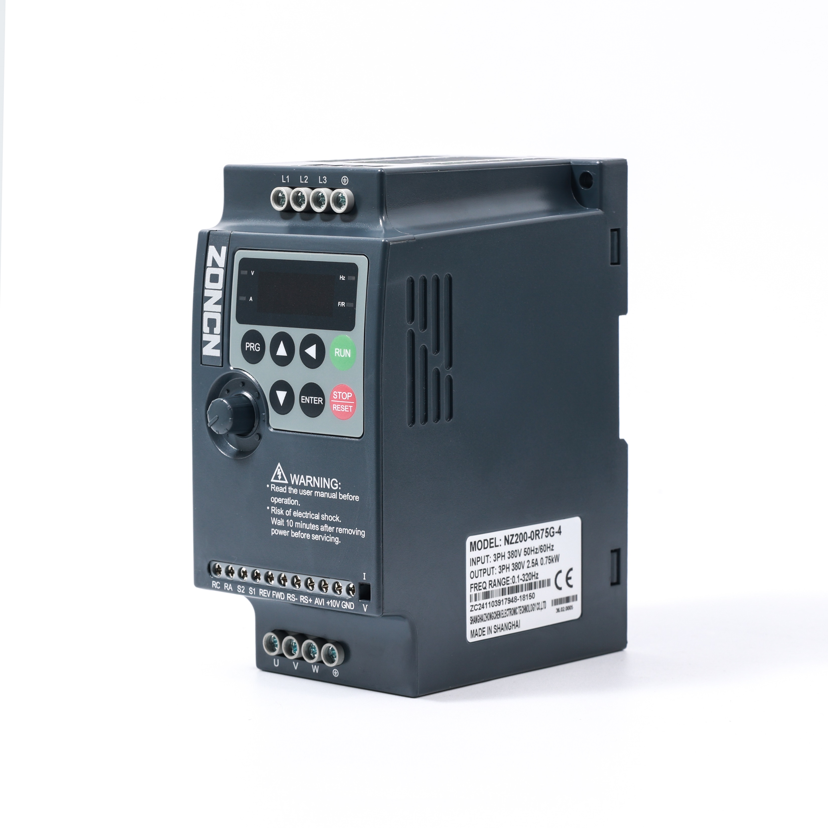 NZ200 Series VFD 0.75-630 KW Single Phase & Three Phase Variable Frequency Driver