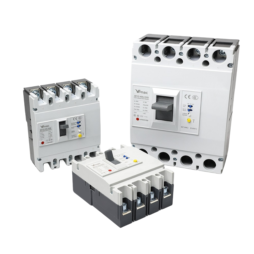 JM1LE Series RCBO 1 2 3 4 P 16-800A 50kA