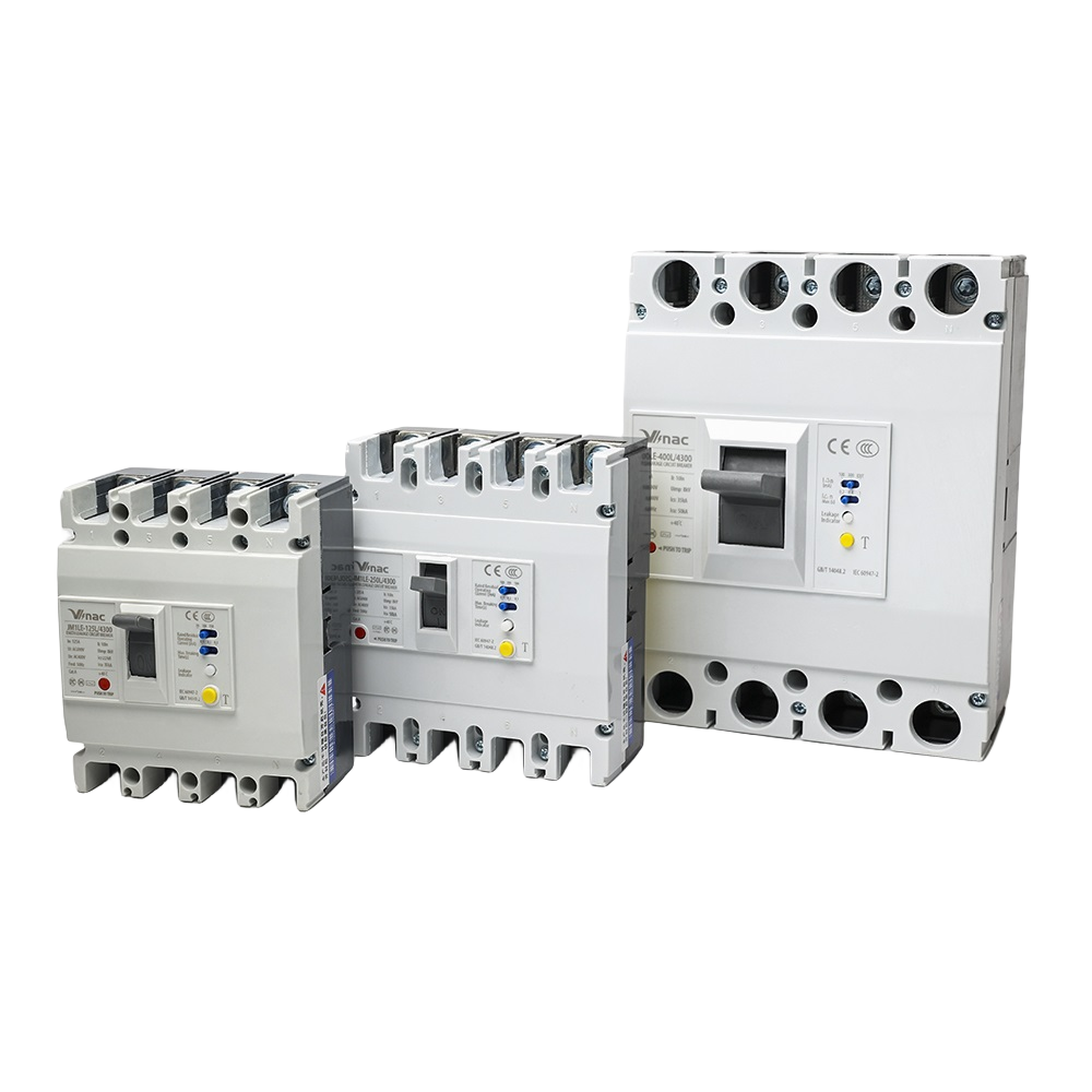 JM1LE Series RCBO 1 2 3 4 P 16-800A 50kA