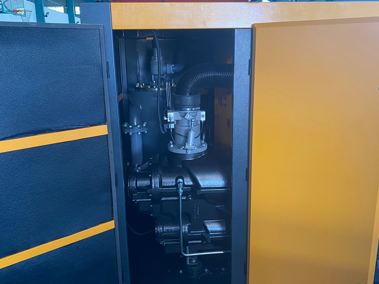 Two-Stage Compression Permanent Magnet Variable Frequency Rotary Screw Air Compressor 