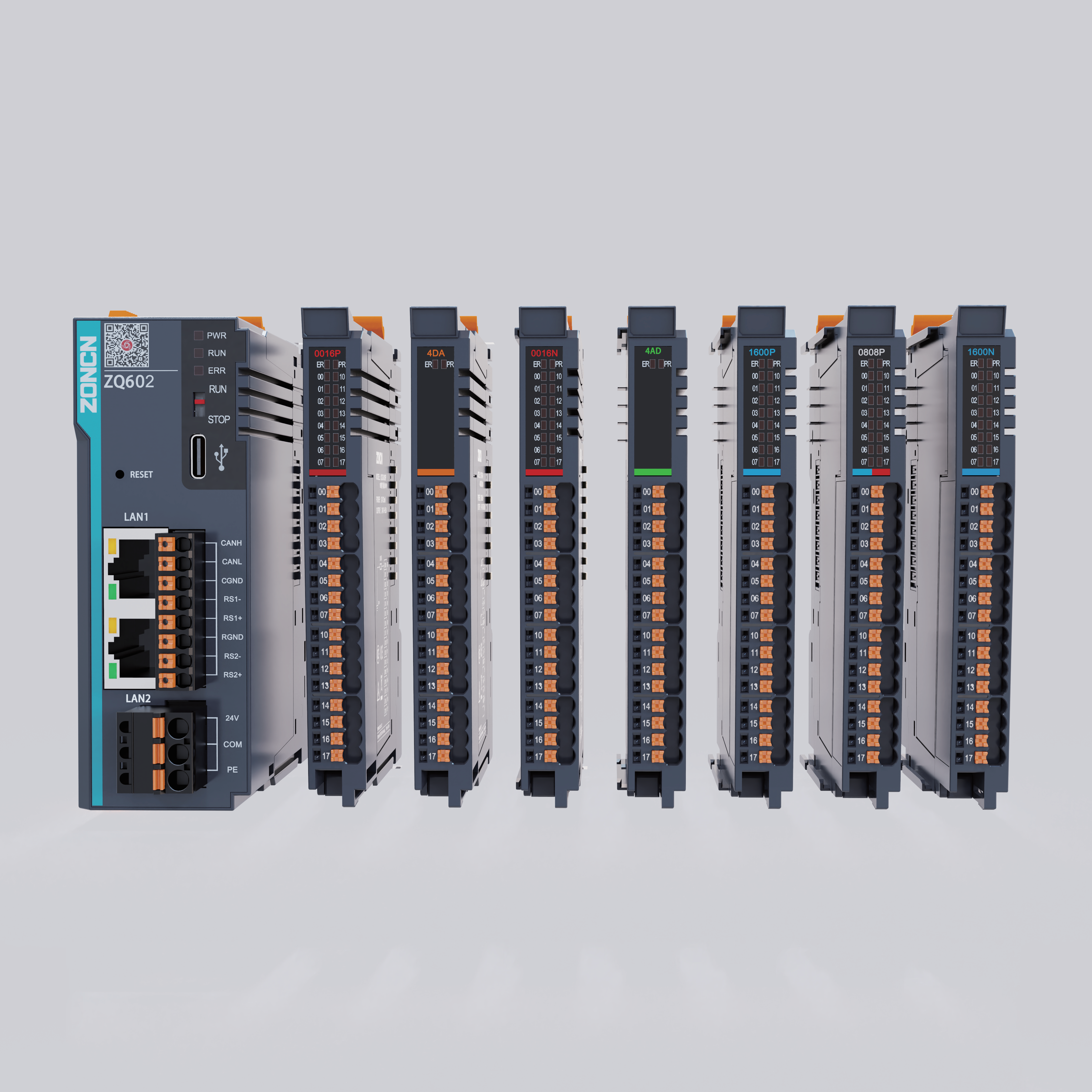 ZQ600 Logic Control Programmable PLC Controller Board Supplier Industrial Price PLC Module PLC Kit