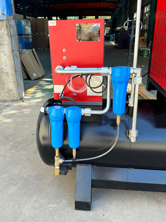 Permanent Magnet Variable Frequency Rotary-screw Air Compressor for Laser Cutting Machine