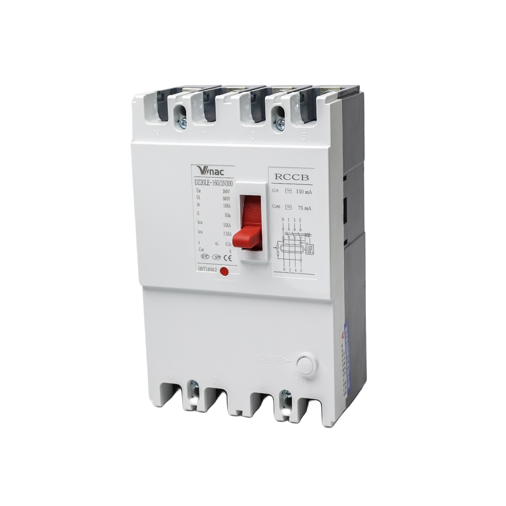 DZ20L Series RCBO 160A 250A 400A 630A