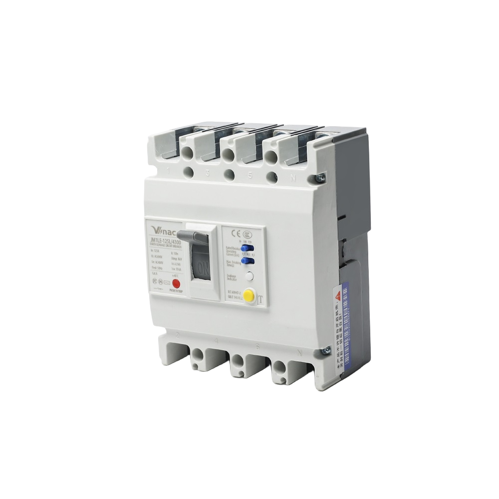 JM1LE漏电塑壳断路器 MCCB 3P 16-125A 35kA